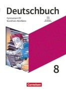 Cover-Bild zum Titel 'Deutschbuch Gymnasium 8. Schuljahr - Nordrhein-Westfalen - Schülerbuch' von 'Sebastian Lippert, Deborah Mohr'