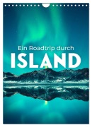 Cover-Bild zum Titel 'Ein Roadtrip durch Island (Wandkalender 2026 DIN A4 hoch), CALVENDO Monatskalender' von 'Happy Monkey'