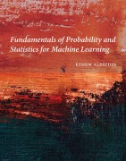 Cover-Bild zum Titel 'Fundamentals of Probability and Statistics for Machine Learning' von 'Ethem Alpaydin'