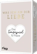 Cover-Bild zum Titel 'Was ich an dir liebe - Das Fragespiel für Paare' von 'Alexandra Reinwarth'