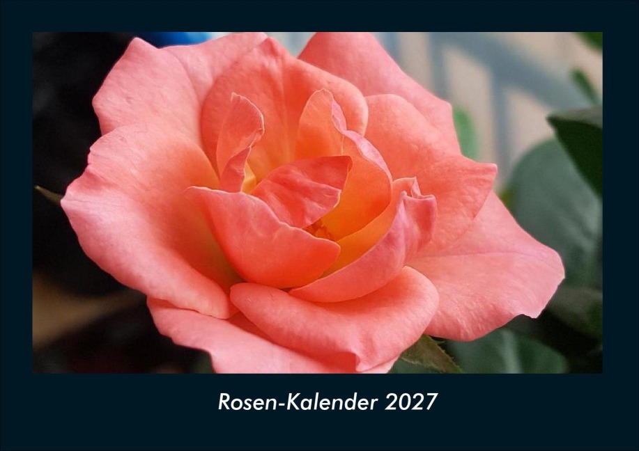 Rosen-Kalender 2027 Fotokalender DIN A4 - Tobias Schmitt, Kevin Heber