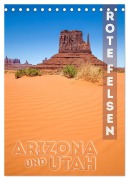 Cover-Bild zum Titel 'ARIZONA UND UTAH Rote Felsen (Tischkalender 2026 DIN A5 hoch), CALVENDO Monatskalender' von 'Melanie Viola'