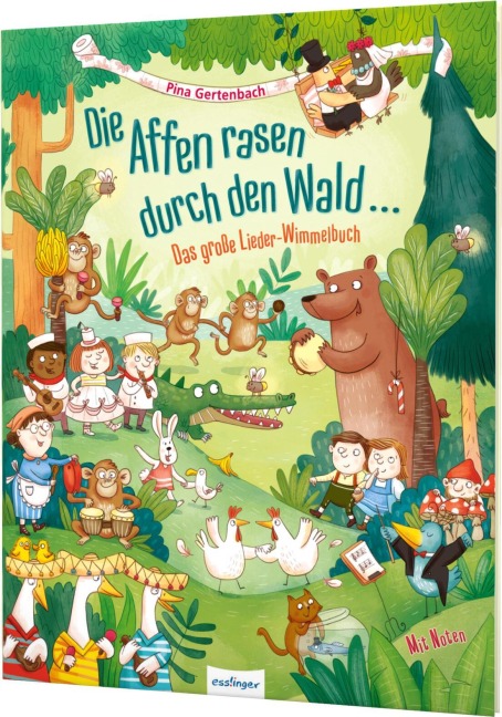 Die Affen rasen durch den Wald ... - 