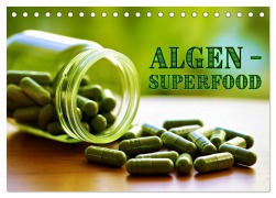 Cover-Bild zum Titel 'Algen - Superfood (Tischkalender 2026 DIN A5 quer), CALVENDO Monatskalender' von 'Susan Michel'