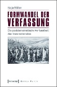 Cover-Bild zum Titel 'Formwandel der Verfassung' von 'Kolja Möller'