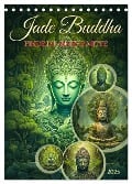 Jade Buddha - Finde die innere Mitte (Tischkalender 2025 DIN A5 hoch), CALVENDO Monatskalender - Dirk Meutzner