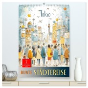 Cover-Bild zum Titel 'Bunte Weltreise (hochwertiger Premium Wandkalender 2026 DIN A2 hoch), Kunstdruck in Hochglanz' von 'Peter Roder'