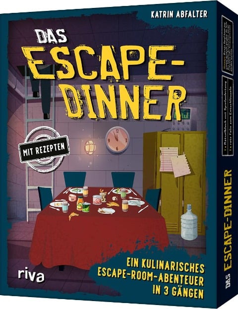 Das Escape-Dinner - Ein kulinarisches Escape-Room-Abenteuer in 3 Gängen - Katrin Abfalter