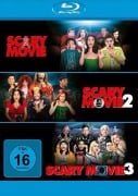 Cover-Bild zum Titel 'Scary Movie 1-3' von 'Buddy Johnson, Aaron Seltzer, Marlon Wayans Shawn Wayans, Shawn Wayans, Jason Friedberg'