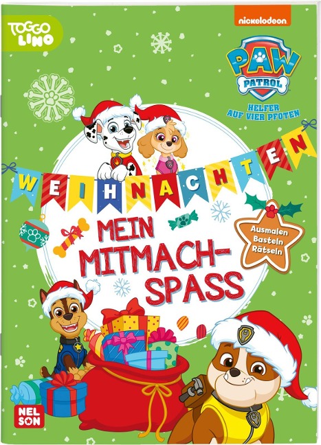 PAW Patrol Kindergartenheft: Weihnachten - Mein Mitmach-Spaß - 