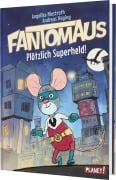 Cover-Bild zum Titel 'Fantomaus 1: Plötzlich Superheld!' von 'Angelika Niestrath, Andreas Hüging'