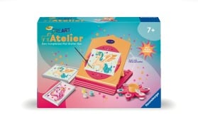 Cover-Bild zum Titel 'CreArt, Malen nach Zahlen - Neon Atelier Einhorn' von ''