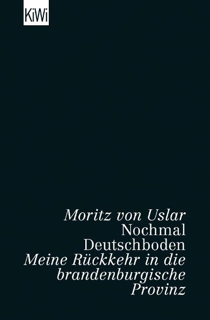 Nochmal Deutschboden - Moritz Von Uslar
