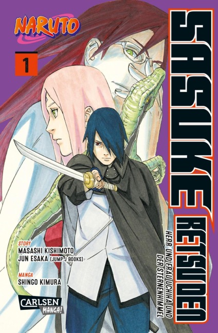 Naruto - Sasuke Retsuden: Herr und Frau Uchiha und der Sternenhimmel (Manga) 1 - Masashi Kishimoto, Jun Esaka