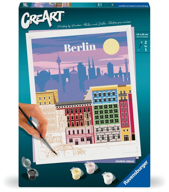 CreArt Adults Trend - Farbenfrohes Berlin - 