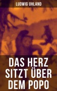 Cover-Bild zum Titel 'Das Herz sitzt über dem Popo' von 'Ludwig Uhland, Christian Morgenstern, Joachim Ringelnatz, Wilhelm Busch, Theodor Storm'