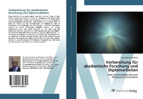 Vorbereitung für akademische Forschung und Diplomarbeiten - Yusuf Hazara Ebrahim