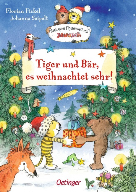 Nach einer Figurenwelt von Janosch. Tiger und Bär, es weihnachtet sehr! - Florian Fickel