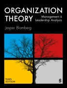 Cover-Bild zum Titel 'Organization Theory' von 'Jesper Blomberg'