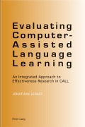Cover-Bild zum Titel 'Evaluating Computer-Assisted Language Learning' von 'Jonathan Leakey'