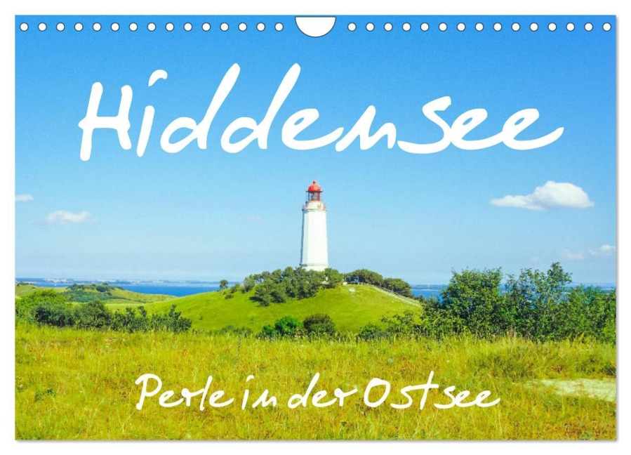 Hiddensee - Perle in der Ostsee (Wandkalender 2025 DIN A4 quer), CALVENDO Monatskalender - Carola Vahldiek