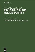 Cover-Bild zum Titel 'Einleitung in das Alte Testament' von ''