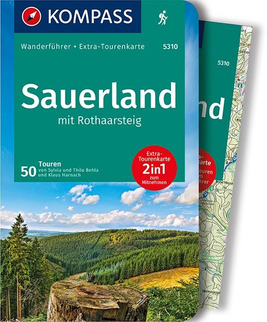 Sauerland mit Rothaarsteig - Sylvia Behla, Thilo Behla, Klaus Harnach