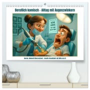 Cover-Bild zum Titel 'Beruflich komisch - Alltag mit Augenzwinkern (hochwertiger Premium Wandkalender 2027 DIN A2 quer), Kunstdruck in Hochglanz' von 'Angela Dölling DESIGN Photo & PhotoArt'