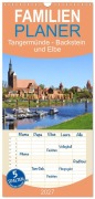 Cover-Bild zum Titel 'Familienplaner 2027 - Tangermünde - Backstein und Elbe mit 5 Spalten (Wandkalender, 21 x 45 cm) CALVENDO' von 'Gisela Kruse'