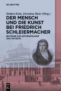 Cover-Bild zum Titel 'Der Mensch und die Kunst bei Friedrich Schleiermacher' von ''