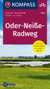 Cover-Bild zum Titel 'KOMPASS Fahrrad-Tourenkarte Oder-Neiße-Radweg 1:50.000' von ''