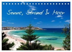 Cover-Bild zum Titel 'Sonne, Strand & Meer (Tischkalender 2026 DIN A5 quer), CALVENDO Monatskalender' von 'Melanie Viola'
