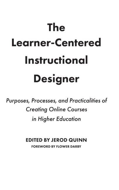 The Learner-Centered Instructional Designer - 