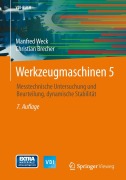 Cover-Bild zum Titel 'Werkzeugmaschinen 5' von 'Manfred Weck'