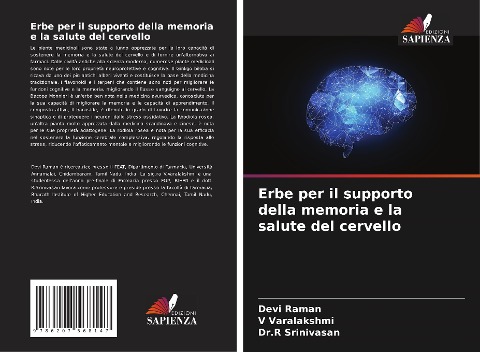 Erbe per il supporto della memoria e la salute del cervello - Devi Raman, V. Varalakshmi, R. Srinivasan