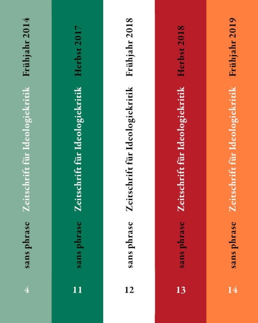 sans phrase: Hefte 4 und 11 bis 14 - 