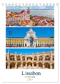 Lissabon - ein Traumreiseziel (Tischkalender 2024 DIN A5 hoch), CALVENDO Monatskalender - Nina Schwarze