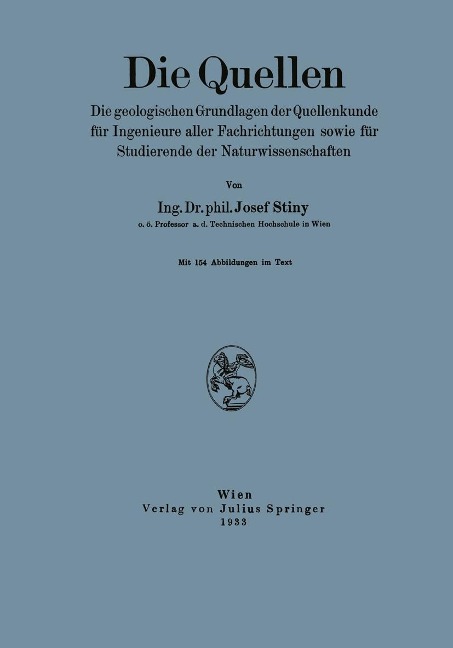 Die Quellen - Josef Stiny
