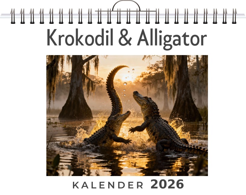 Krokodil & Alligator - Charlotte Schröder