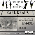 Cover-Bild zum Titel 'Aufsätze 1914-1925 - Teil 13' von 'Karl Kraus'