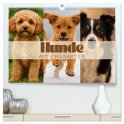 Cover-Bild zum Titel 'Hunde mit Charakter (hochwertiger Premium Wandkalender 2026 DIN A2 quer), Kunstdruck in Hochglanz' von 'Marena Camadini'