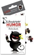 Cover-Bild zum Titel 'Schwarzer Humor - Notizbuch mit Stickern' von ''