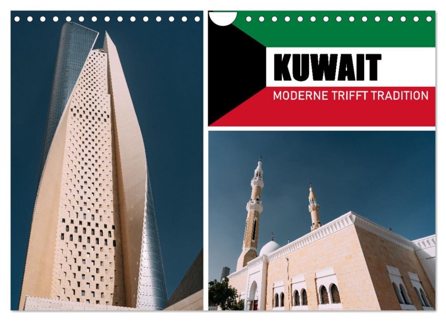 Kuwait - Moderne trifft Tradition (Wandkalender 2026 DIN A4 quer), CALVENDO Monatskalender - Sonja Schlichter