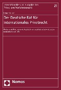 Cover-Bild zum Titel 'Der Deutsche Rat für Internationales Privatrecht' von 'Lena Krause'