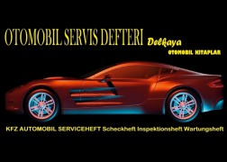 Cover-Bild zum Titel 'OTOMOBIL SERVIS DEFTERI - KFZ Wartungsheft Inspektionsheft in Türkisch' von 'R. G. Delkaya'