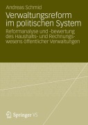Cover-Bild zum Titel 'Verwaltungsreform im politischen System' von 'Andreas Schmid'