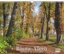 Cover-Bild zum Titel 'Bäume - Alleen 2026 - Wandkalender 52 x 42,5 cm - Spiralbindung' von ''