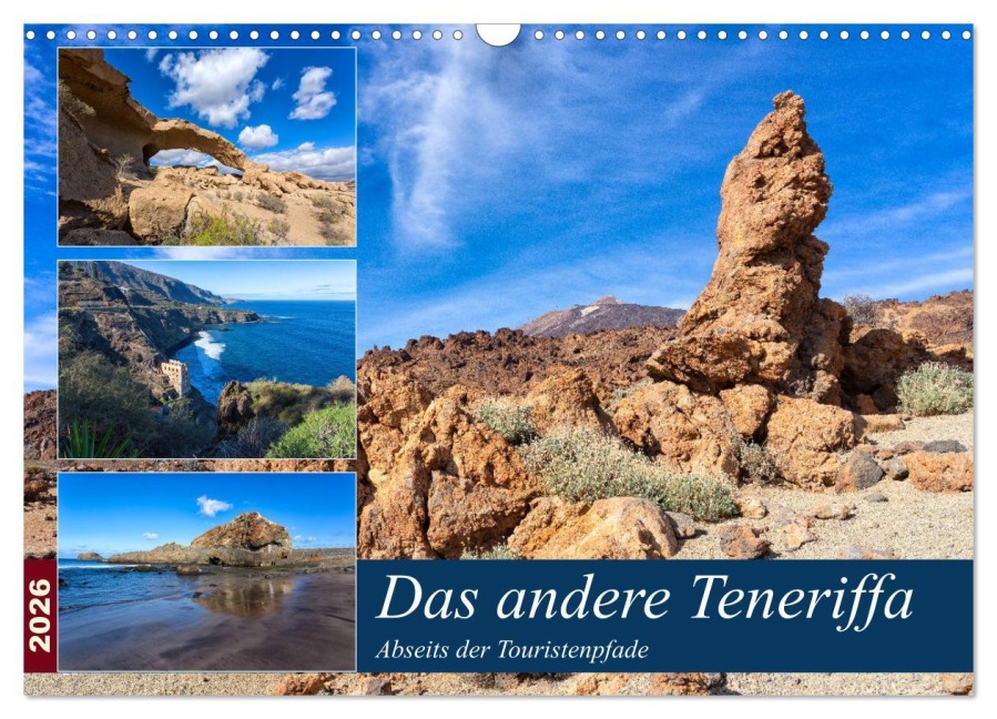 Das andere Teneriffa (Wandkalender 2026 DIN A3 quer), CALVENDO Monatskalender - Angelika Stern