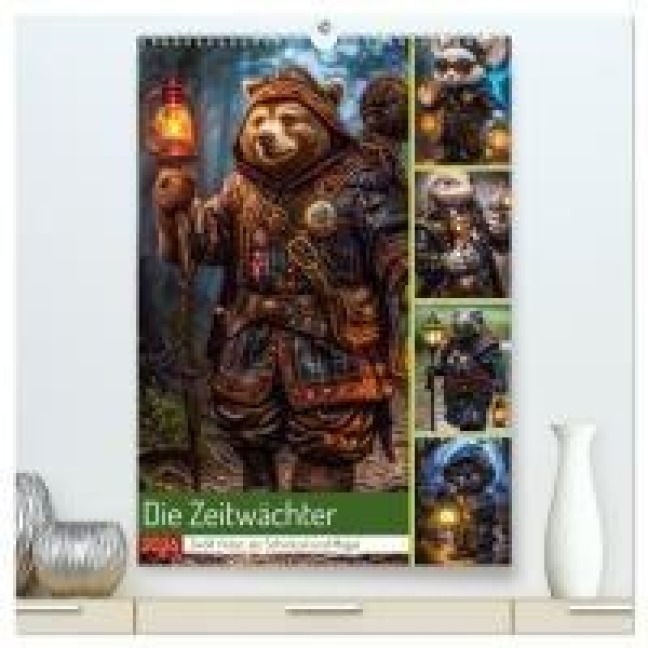 Die Zeitwächter (hochwertiger Premium Wandkalender 2026 DIN A2 hoch), Kunstdruck in Hochglanz - Steffen Gierok-Latniak