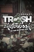 Cover-Bild zum Titel 'Rawnasan Trash Art Pocket Sketchbook for Bad Drawings Only' von 'Rawnasan'